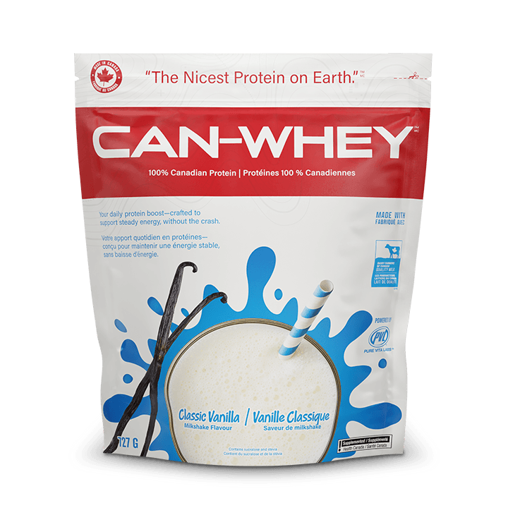 CAN-WHEY Protein - First Ever 100% Clean Canadian Protein